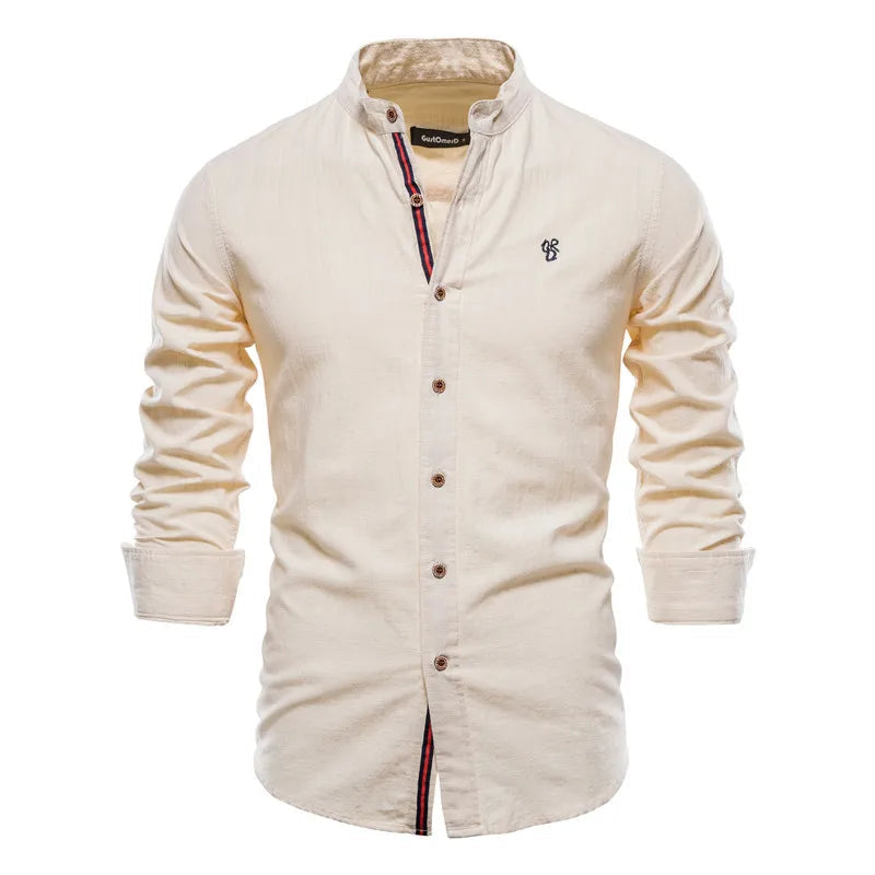 Oslow Grandad Collar Shirt