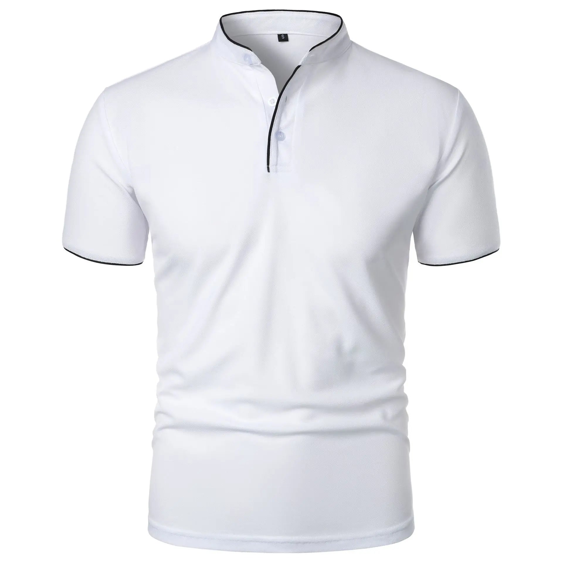 Renzo Polo with Mandarin Collar
