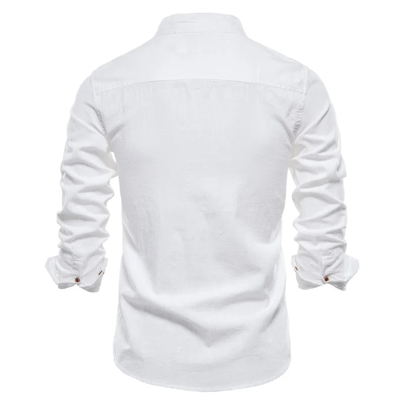 Oslow Grandad Collar Shirt