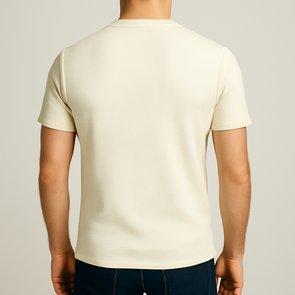Norvik Textured Henley T-Shirt