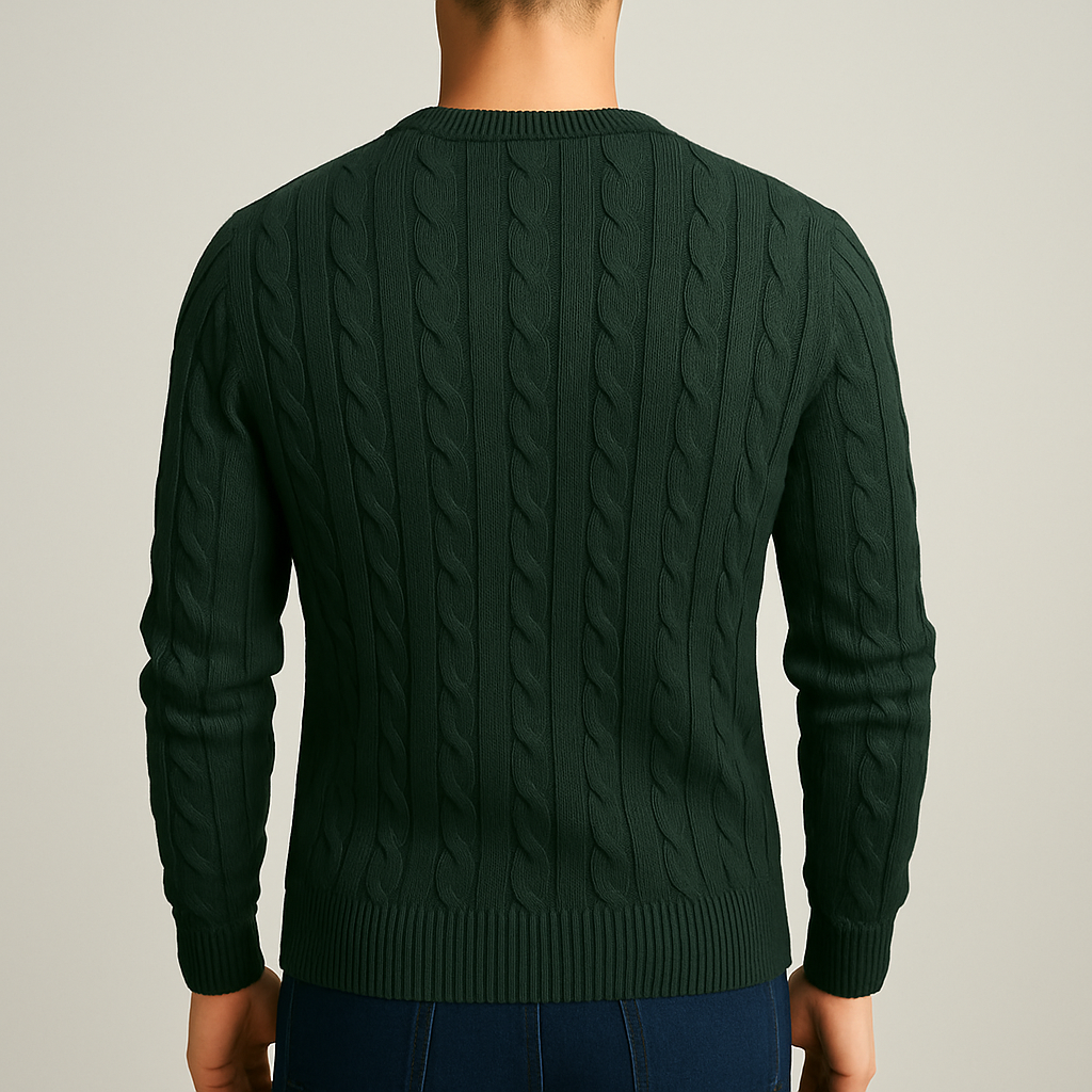 Arven Classic Cable Knit Sweater