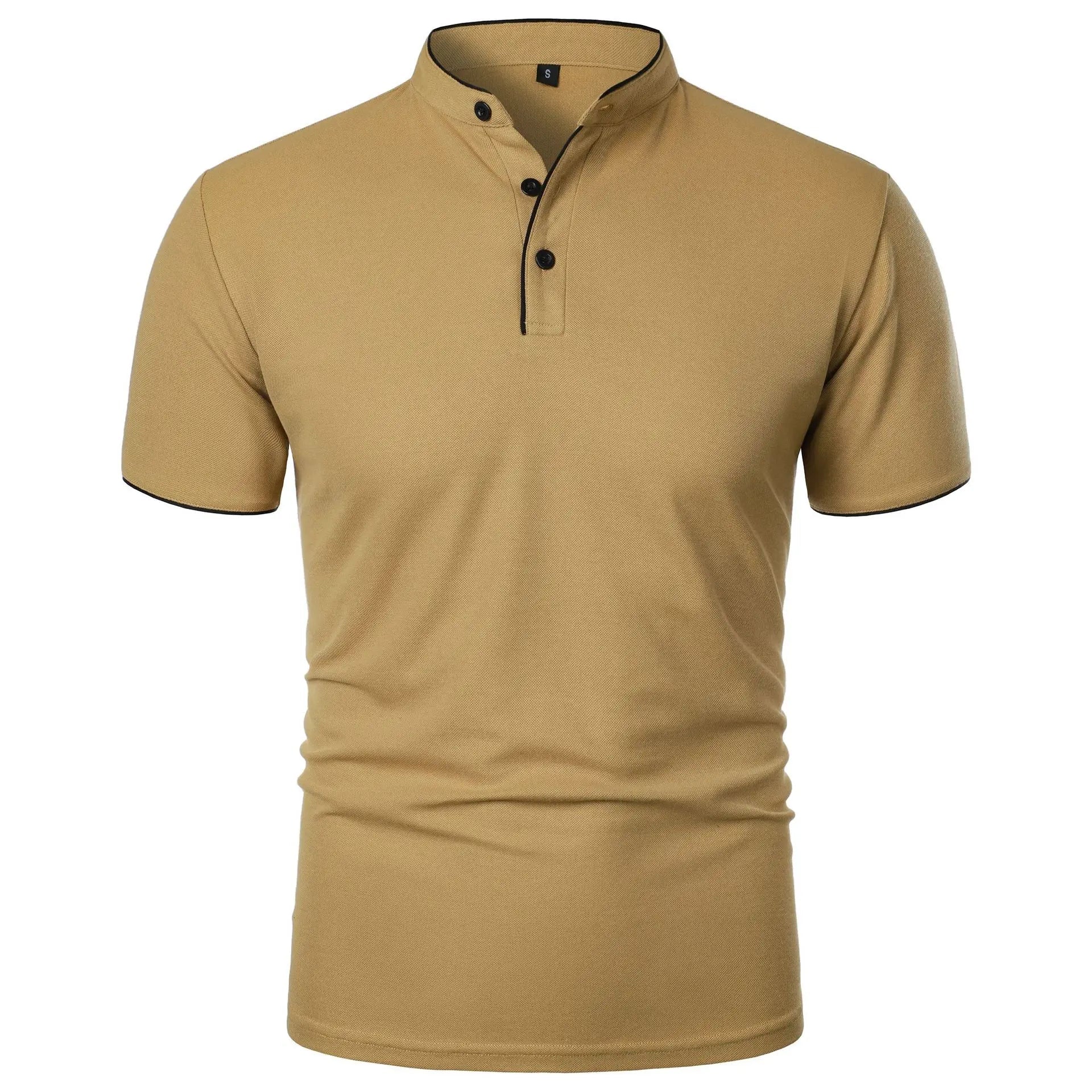 Renzo Polo with Mandarin Collar