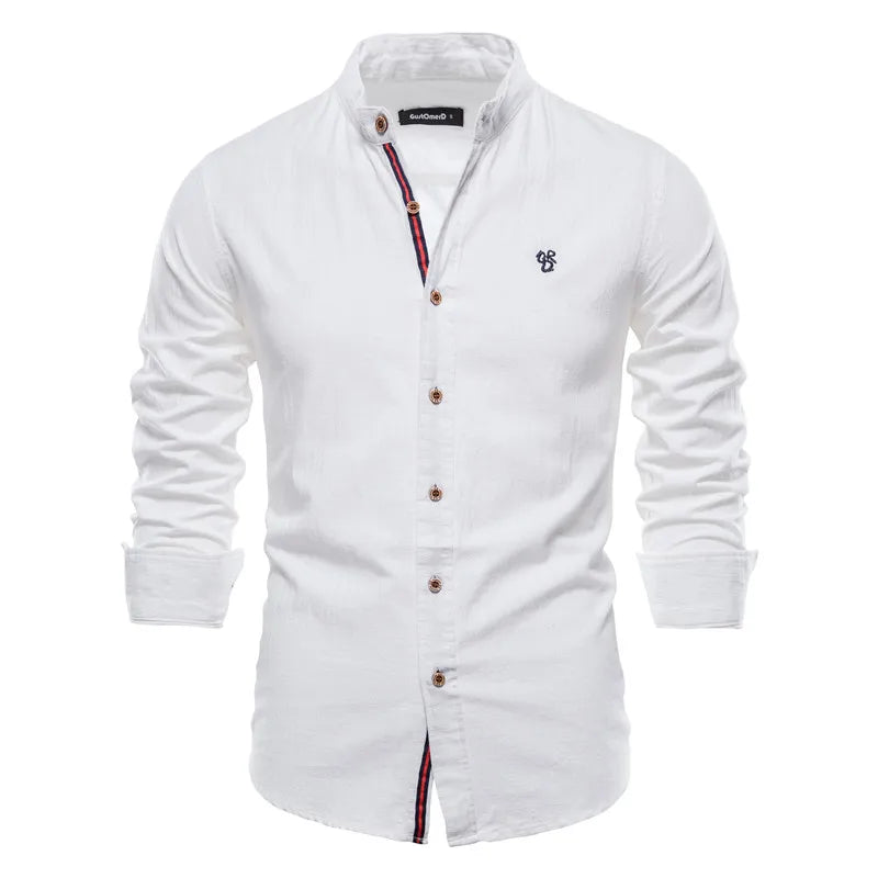 Oslow Grandad Collar Shirt