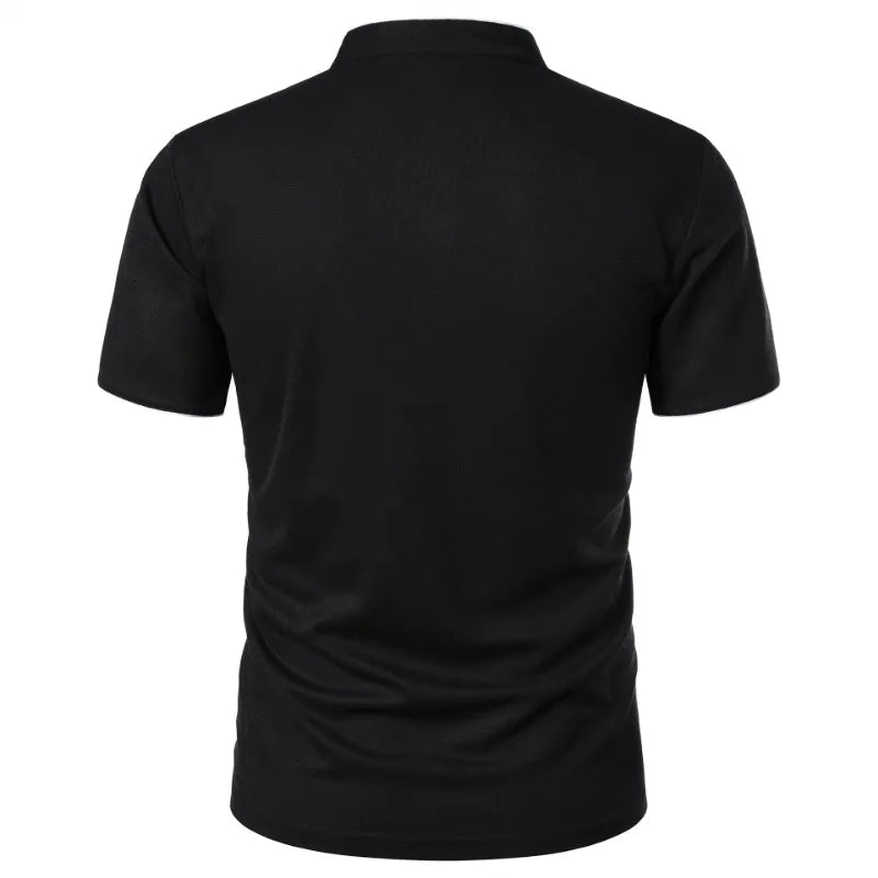 Renzo Polo with Mandarin Collar
