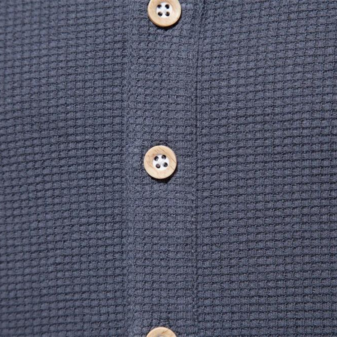 Norvik Textured Henley T-Shirt